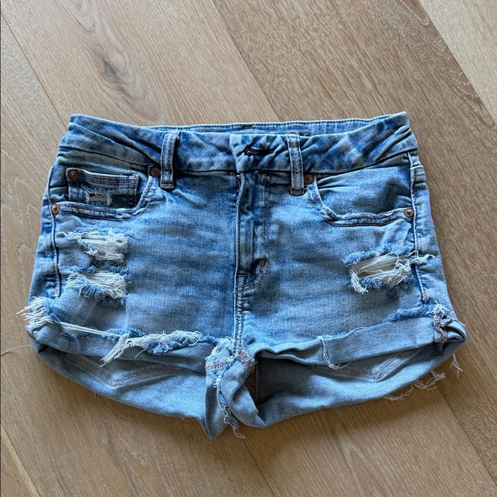 Distressed DenimShorts
